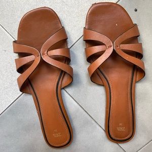 Zara slide sandal